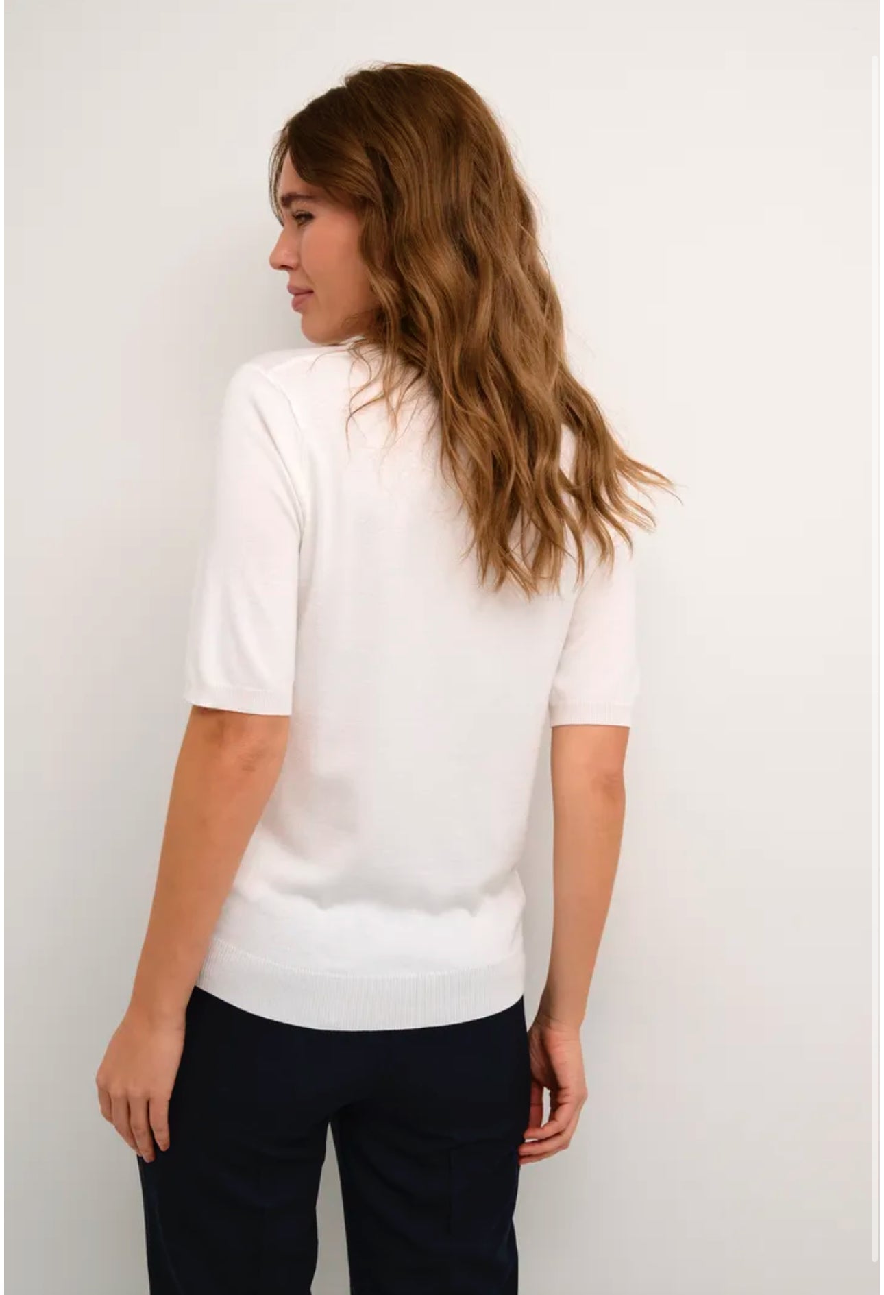 lizza pullover ronde hals chalk